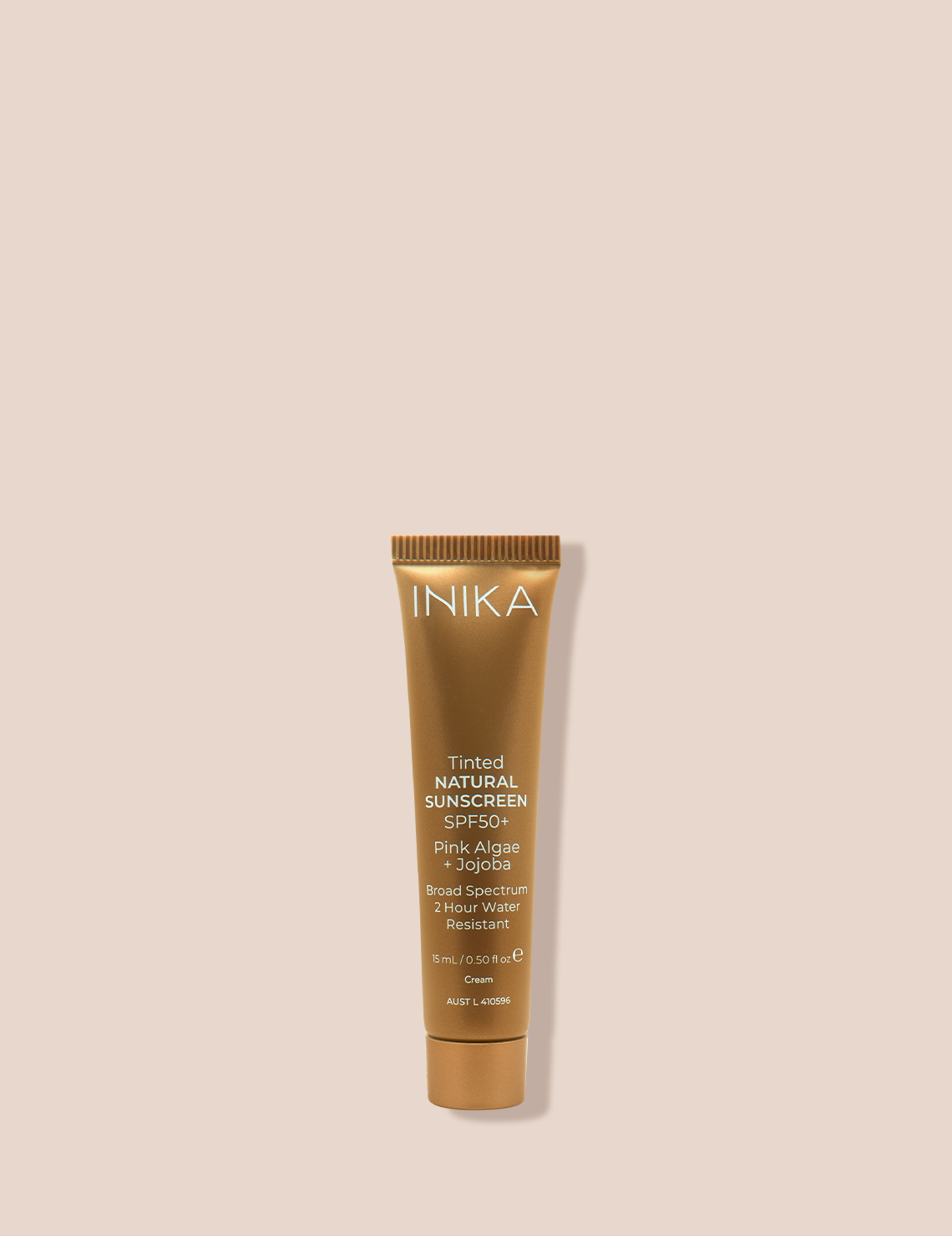 INIKA Organic Tinted Natural Sunscreen SPF50+ 15mL