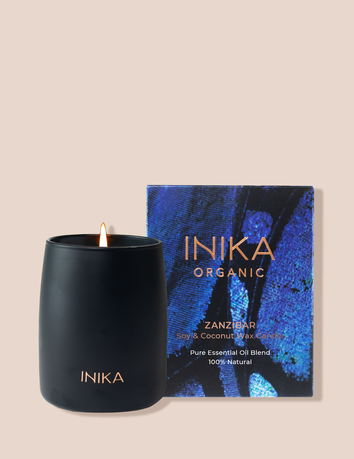 INIKA Organic Zanzibar Soy & Coconut Candle