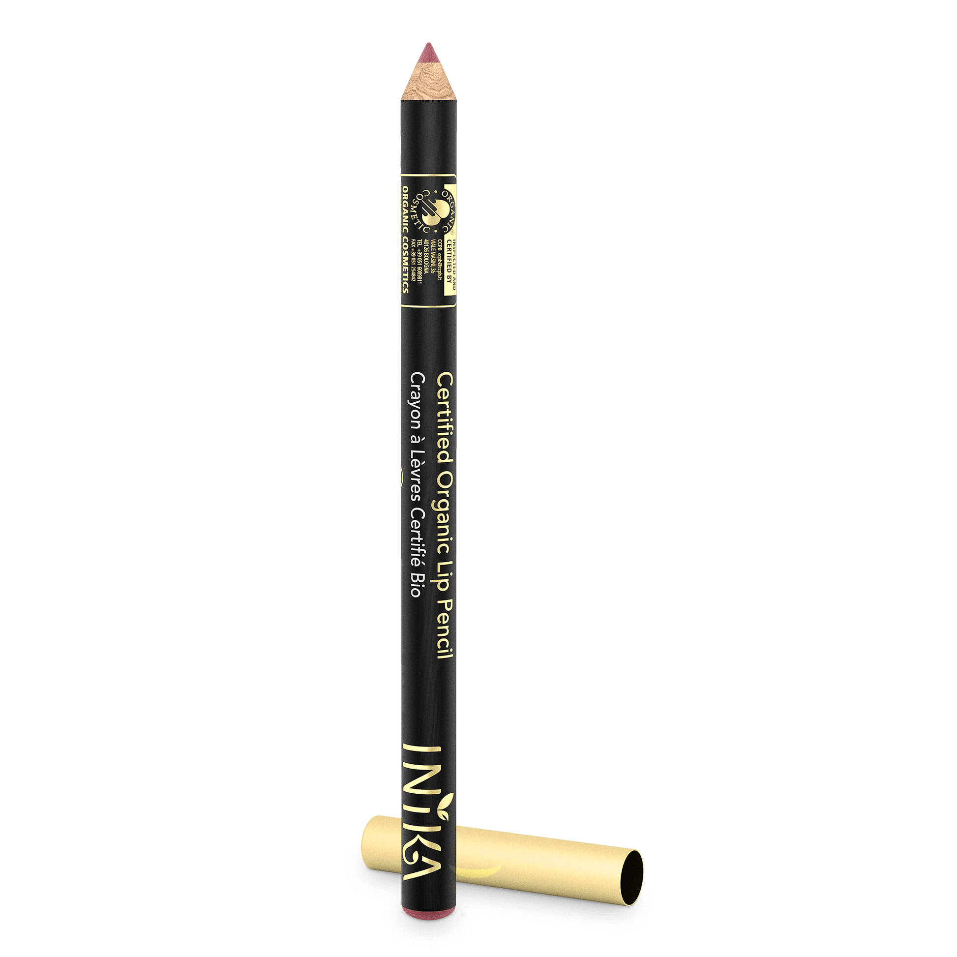 Lip Pencil (Moroccan Rose) | INIKA Organic | 01