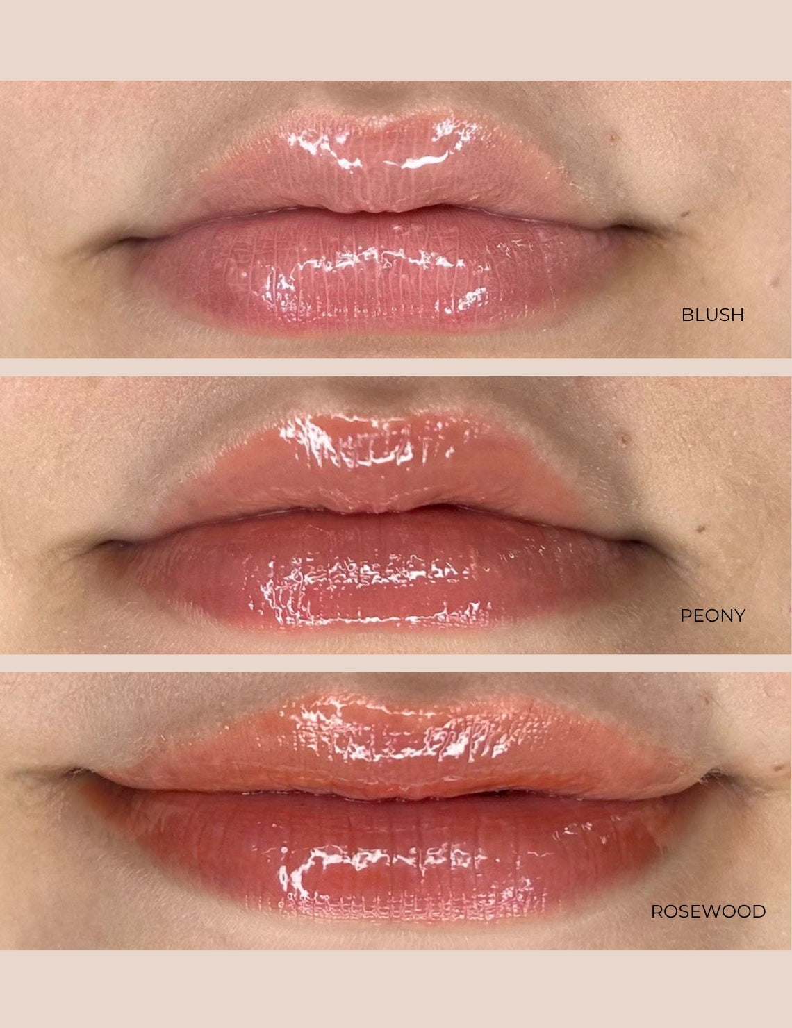 INIKA Organic Tinted Lip Serum - Peptide + Ceramide (Unboxed)