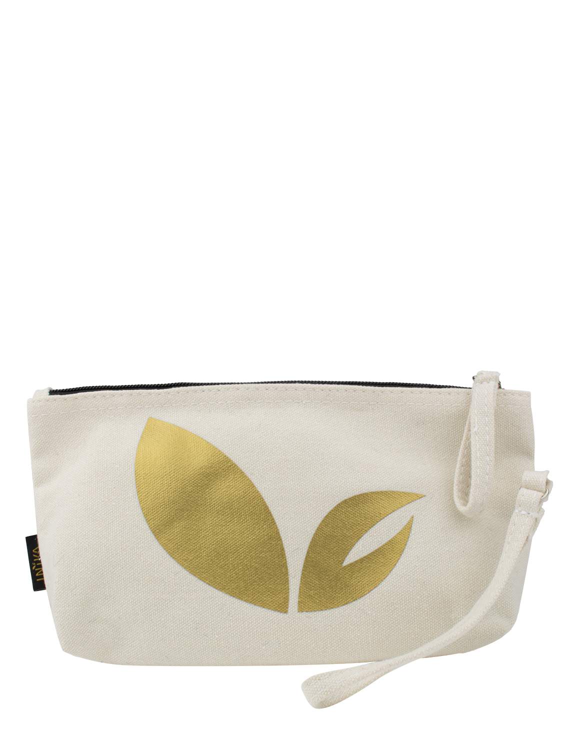 Cosmetic Canvas Pouch (Beige)