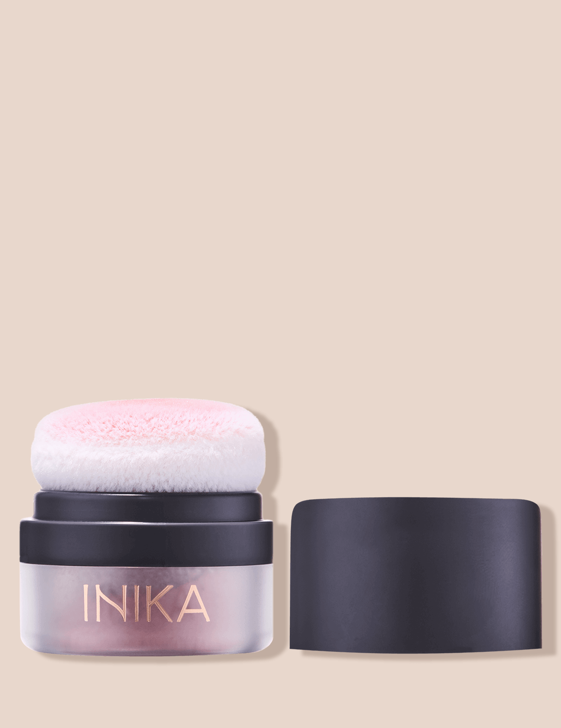 INIKA Organic Mineral Blush Puff Pot (Rosy Glow) | INIKA Organic | 01