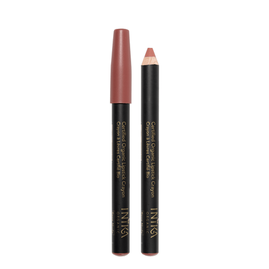 Certified Organic Lipstick Crayon (Rose Nude) | INIKA Organic
